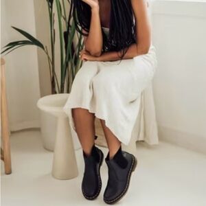 Dr. Martens Black Leather Boots